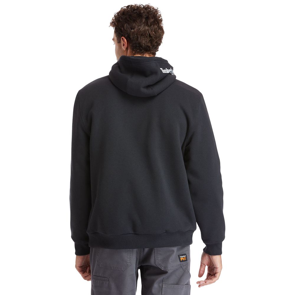 Sudadera Timberland Argentina Hombre - Pro® Double-Duty Heavyweight Hoodie - Negras - SYPUKZ-518